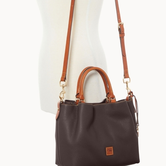 Dooney & Bourke Pebble Grain Barlow Brown Tmoro - Picture 3 of 4